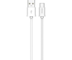 USB kabelis Devia Smart Type-C 2.0m baltas