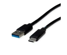 USB laidas Digitus ROLINE RM USB 3.2 Gen 2, A-C, M/M, juodas, 2 m