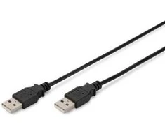USB kabelis Digitus USB-A - USB-A 5 m Juodas (AK-30011- 050- S)