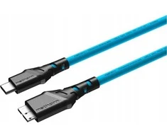 USB kabelis Eaton USB-C - micro-B 5 m mėlynas (MTC-530)