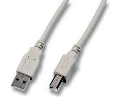 Efb Elektronik USB kabelis EFB USB-A - 3 m Pilkas (K5255.3)