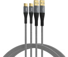 Efb Elektronik Kabelis USB EFB USB-A - USB-C 1 m Juodas (USB-AC-00006)
