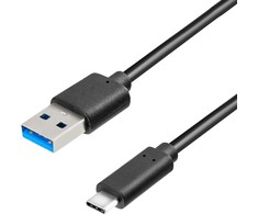 Efb Elektronik USB kabelis EFB USB-A - USB-C 1 m Juodas (K5282-3ASW.1)