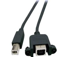 Efb Elektronik Kabelis USB EFB USB-B - USB-B 1 m Juodas (K5293SW.1V2)