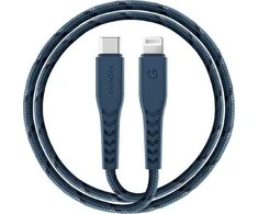 ENERGEA Nyloflex USB-C – Lightning Kabelis C94 MFI 1.5m mėlynas