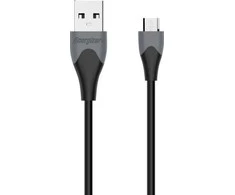 Energizer Classic – USB-A prie Micro USB jungiamasis laidas, 1,2 m (juodas)