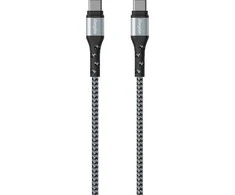 Energizer Ultimate – USB-C prie USB-C jungties laidas 2 m (sidabrinis)