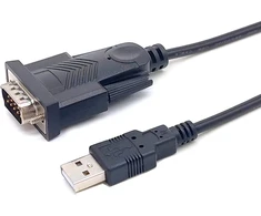 Kabelis USB Equip Adapteris USB-A -> szeregowy RS232-DB9 St/St 1.50m sw