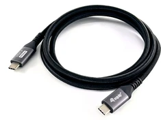 Kabelis USB Equip USB-C - USB-C 1.2 m Juodas (128381)