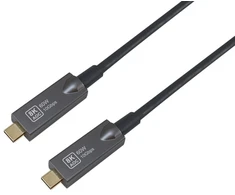 Kabelis USB Equip USB-C3.2->C AOC 8K PD60W St/St 7.50m juodas (119467)