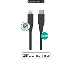 Kabelis USB eStuff ES602180-BULK Lightning 1 m Juodas