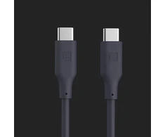 Kabelis USB Evelatus C to USB C Silicone Cable 1.2M 60W / 20V3A Warm Gray (EDCUC1WG)