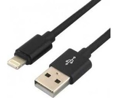 Telefono Įkrovimo Laidas - everActive CBB-1.2IB USB 2.4 A Greitas Įkrovimas, 480 Mbps, 1,2 m, Juoda