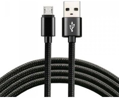 everActive 2m pintas kabelis USB - micro-USB 2.4A