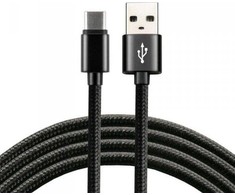 everActive 2m pintas kabelis USB - USB-C 3A