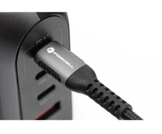 Cable USB A to Lightning Forcell F-Energy 2,4A 12W Cafule 0,5 m C257 juodas