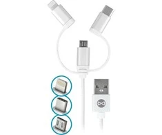 Forever 3in1 micro-USB+8PIN+type-C laidas