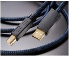 USB kabelis Furutech ADL USB-A - USB-B 1.2 m Juodas