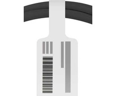 Kabelis USB Goobay USB-A - USB-C 0.5 m Juodas (RB74525)
