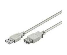 Kabelis USB Goobay USB-A - 0.3 m Pilka (68621)