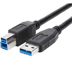 Kabelis USB Goobay USB-A - 0.5 m Juodas (95722)