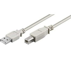 Goobay SPEED USB 2.0 didelės spartos adapterio laidas 1,8 m – USB 2.0 (tipas B) 68712