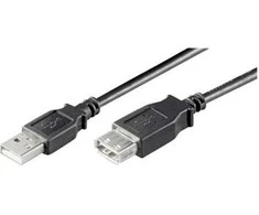 Goobay Kabelis USB A kištukas – A lizdas 5m