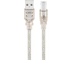 „Goobay“ USB-A – USB-B USB laidas, 1 m permatomas (JAB-340525)