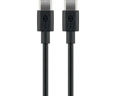 Goobay USB-C įkrovimo ir sinchronizavimo laidas, 2 m | 51243