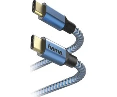 Hama Reflected USB-C - USB-C 1,5m, mėlyna