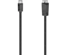 Hama USB-C į micro-B USB laidas 0,75 m juodas (002006550000)