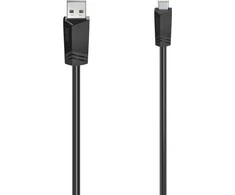 Hama Mini-USB-Kabelis, USB 2.0, 480 Mbit/s, 1,50 m