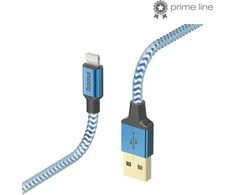 Hama Reflected USB-A - Lightning 1,5 m mėlyna