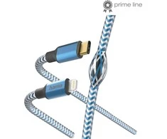 Hama Reflected USB-C - Lightning, 1,5m, mėlyna