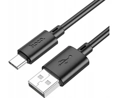USB kabelis Hoco X88 type-C (3A) 1m juodas