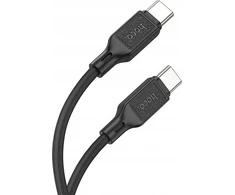 Cable USB C to USB C Hoco 3A 60W 1 m X90 juodas