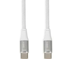 IBOX USB-C KABELAS 60W 1M Baltas