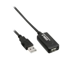 InLine USB 2.0 aktyvus plėtinys, kištukas A prie lizdo A - 5m