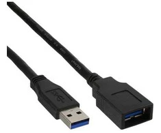 Inline Įmontuojamas USB 3.0 prailgintuvas - 1 m
