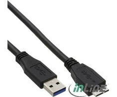 Intos InLine USB-A 3.0 - Micro-B laidas, 2 m