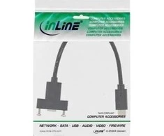USB kabelis InLine USB-C - HDMI 0,2 m Juodas (33441G)