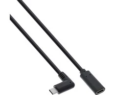 USB kabelis InLine USB-C - USB-C 2 m Juodas (35782)