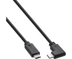 USB kabelis InLine USB-C - USB-C 1,5 m Juodas (35704W)