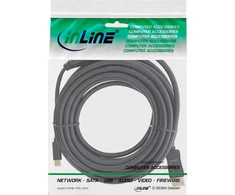 Kabelis USB InLine USB-C - DisplayPort 7,5 m Juodas (64127)