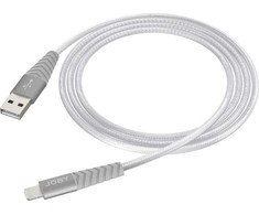 Joby kabelis Lightning - USB 1,2m, sidabrinis