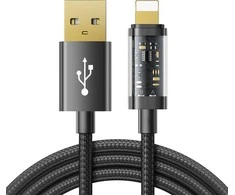 Kabelis prie USB-A / Lightning / 2.4A / 1.2 m Joyroom S-UL012A12 (juodas)