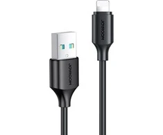 Kabelis prie USB-A / Lightning / 2.4A / 0.25m Joyroom S-UL012A9 (juodas)