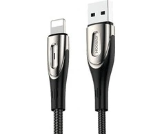 USB laidas, skirtas Lightning Joyroom Sharp S-M411 2.4A, 3m (juodas)