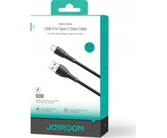 Joyroom SA32-AC6 Starry USB - USB-C kabelis 100W 1m - Juodas