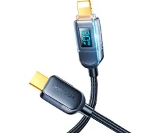 USB-C Lightning 20 W 1,2 m Joyroom S-CL020A4 kabelis (juoda)